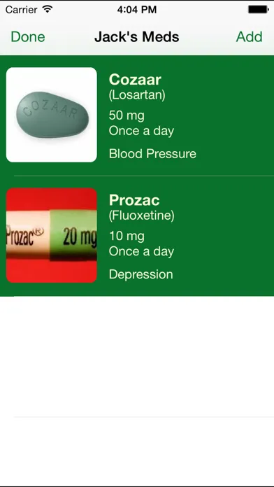 Tangkapan layar Medical Records Tracker