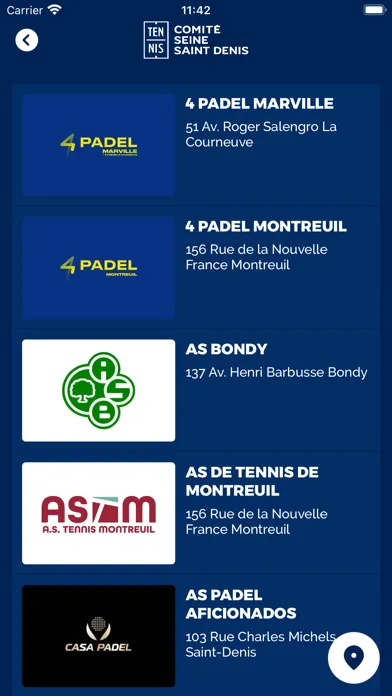 Tangkapan layar Comité Tennis 93