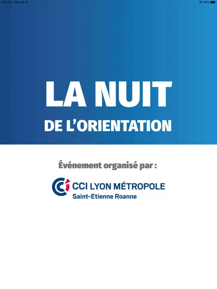 Screenshot di NUIT DE L'ORIENTATION LYON´22 iPad 
