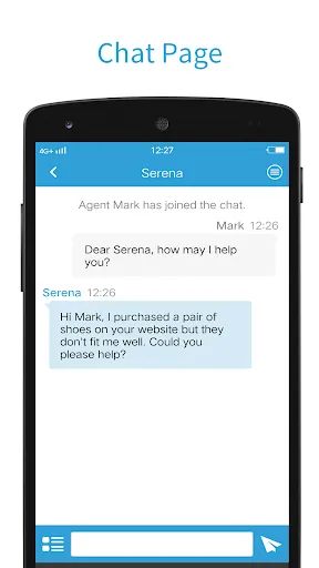 Comm100 Live Chat Screenshots