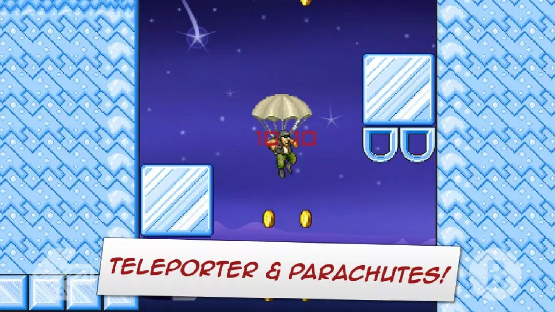 Zrzuty ekranu Commander Cool - 8-bit Retro Jump and Run