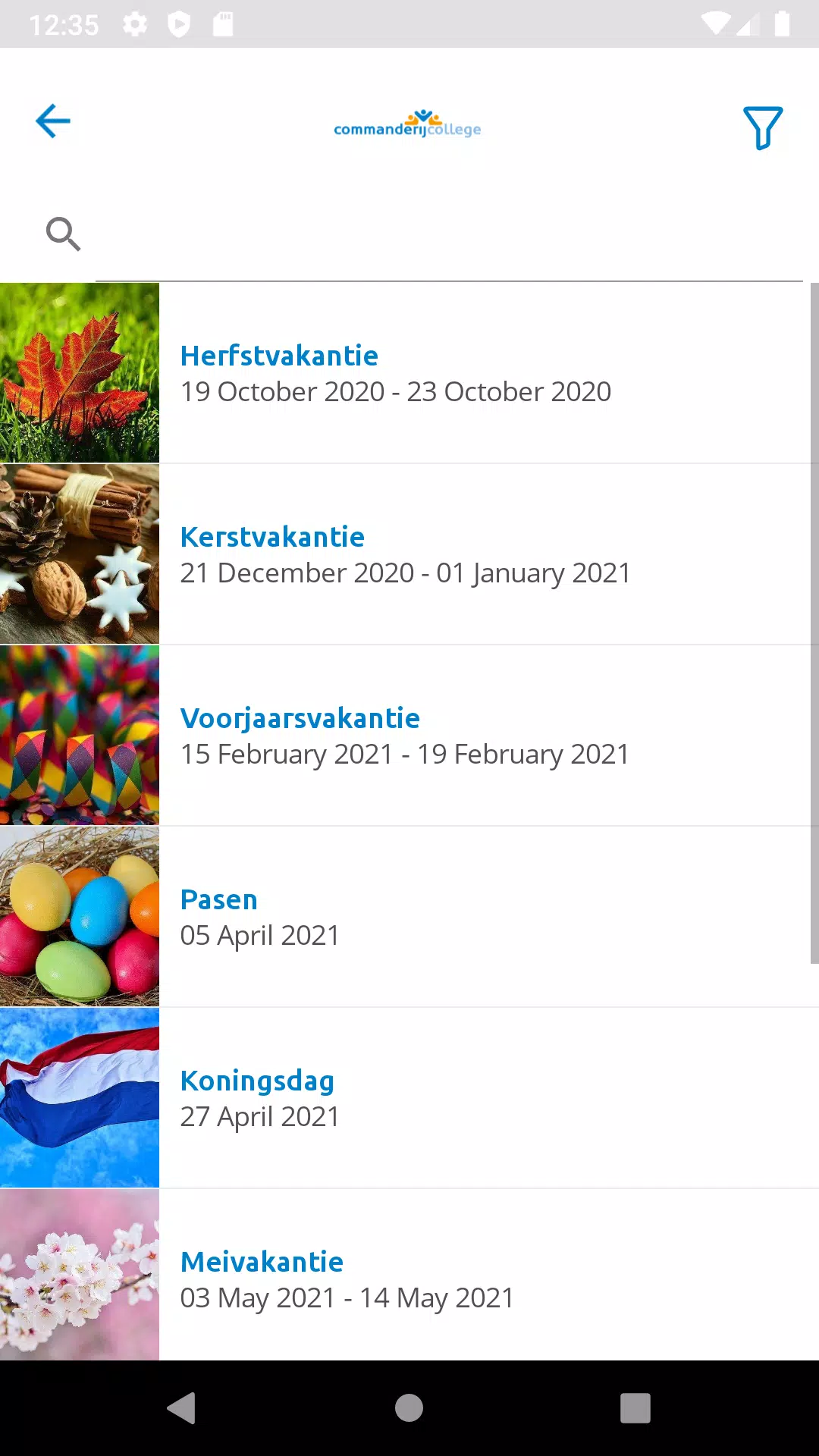 Commanderij College Screenshots