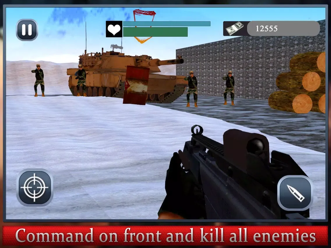 Commando Army Base Mission iPad 应用截图