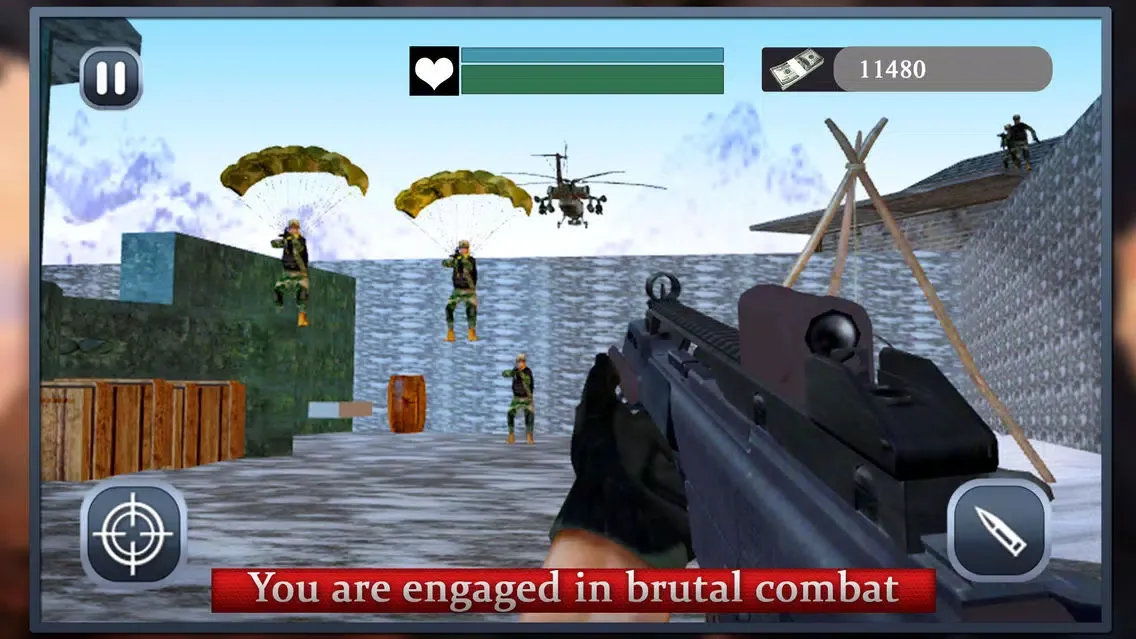 Commando Army Base Mission应用截图
