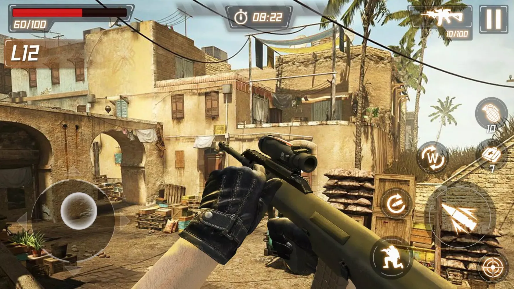Commando Officer Battlefield Survival Screenshots