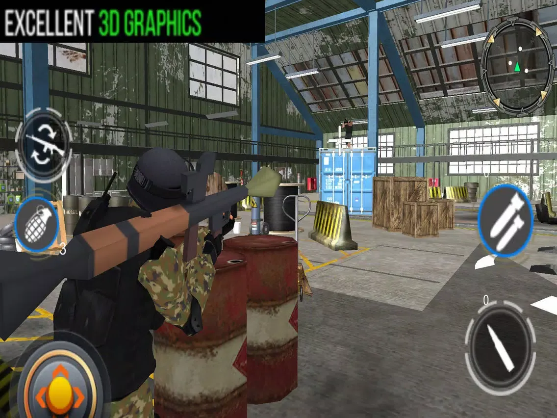 Alpha Team Shooting iPad  Screenshots
