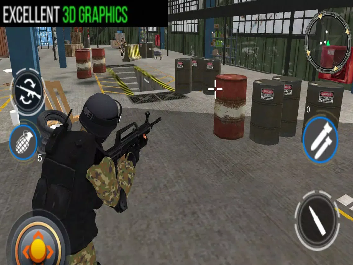 Alpha Team Shooting iPad  Screenshots