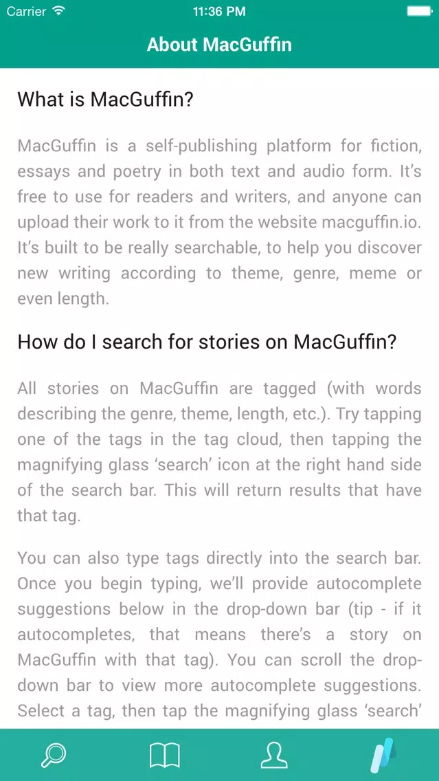 MacGuffin Stories Screenshots
