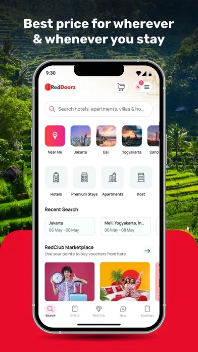 RedDoorz - Hotel Booking App Screenshots