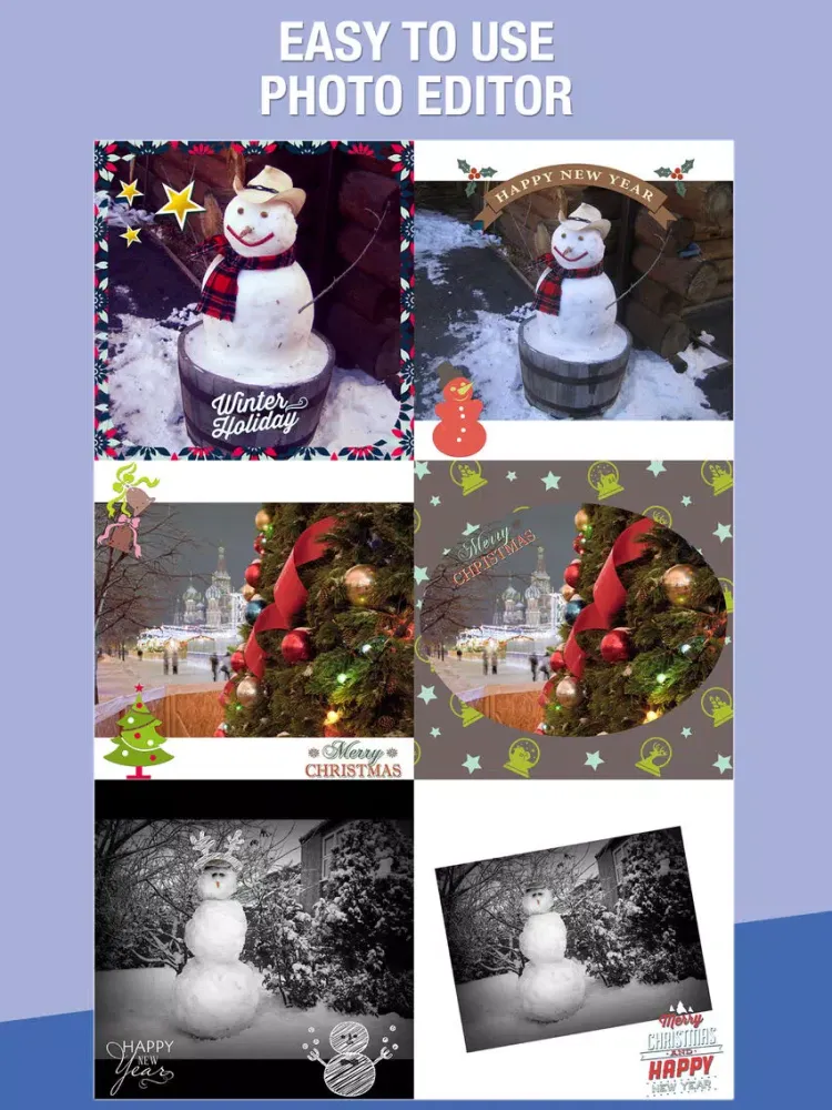 Framemas - Christmas Greetings iPad  스크린샷