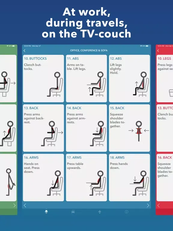 تصاویر Fit While You Sit iPad 