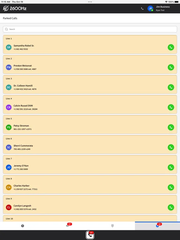 comm.land Mobile iPad  স্ক্রিনশট