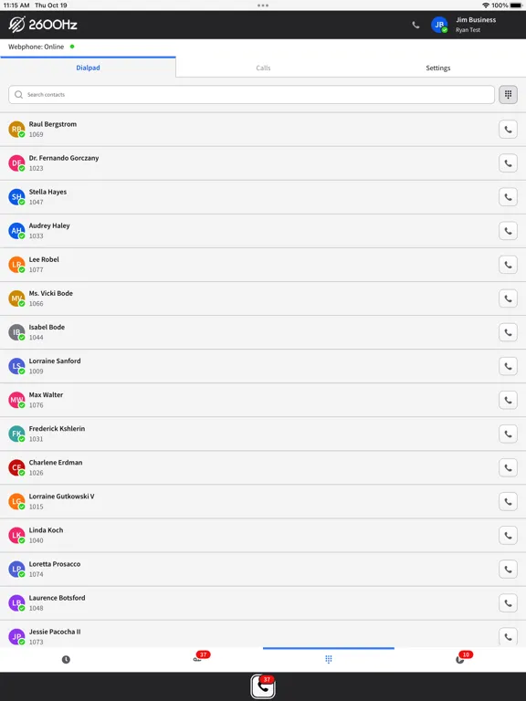 comm.land Mobile iPad  স্ক্রিনশট
