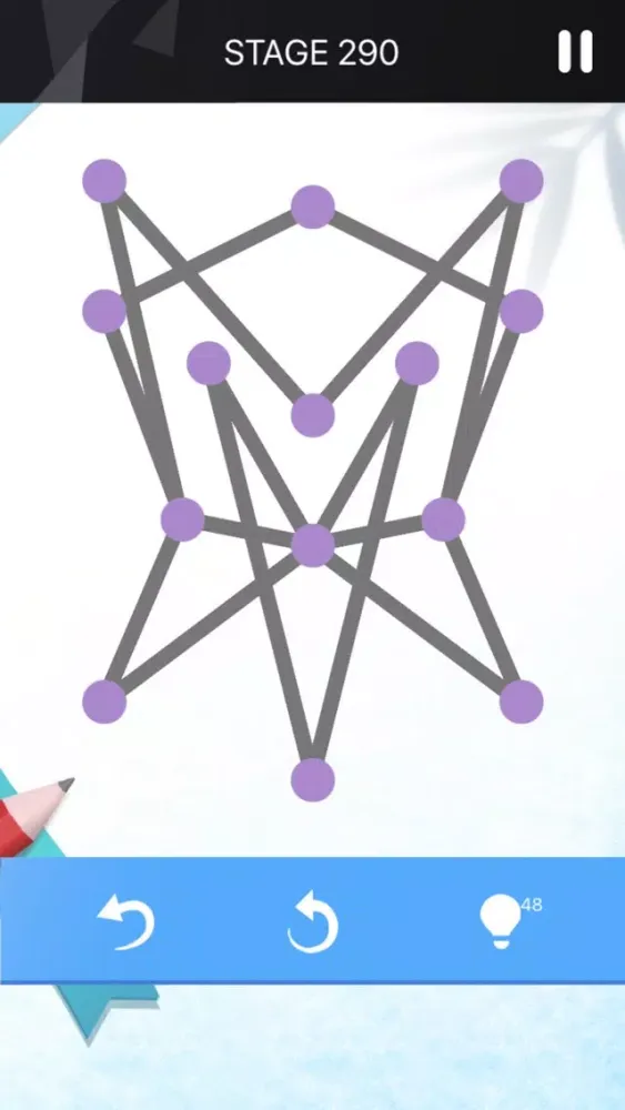 Ảnh chụp màn hình của Draw Line-One line connect
