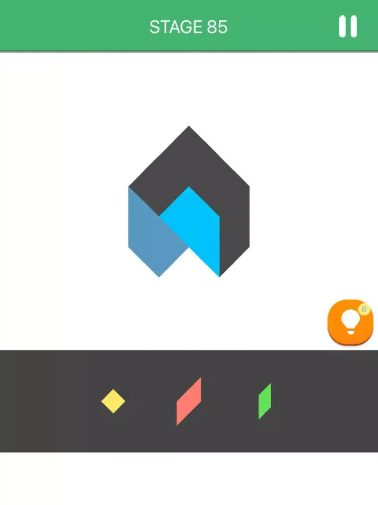 Tangkapan layar Tangram Puzzle-Fun jigsaw iPad 
