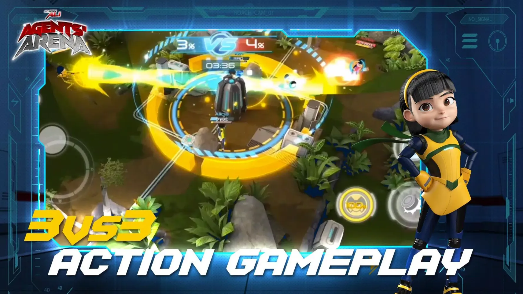 Screenshot di Ejen Ali: Agents' Arena