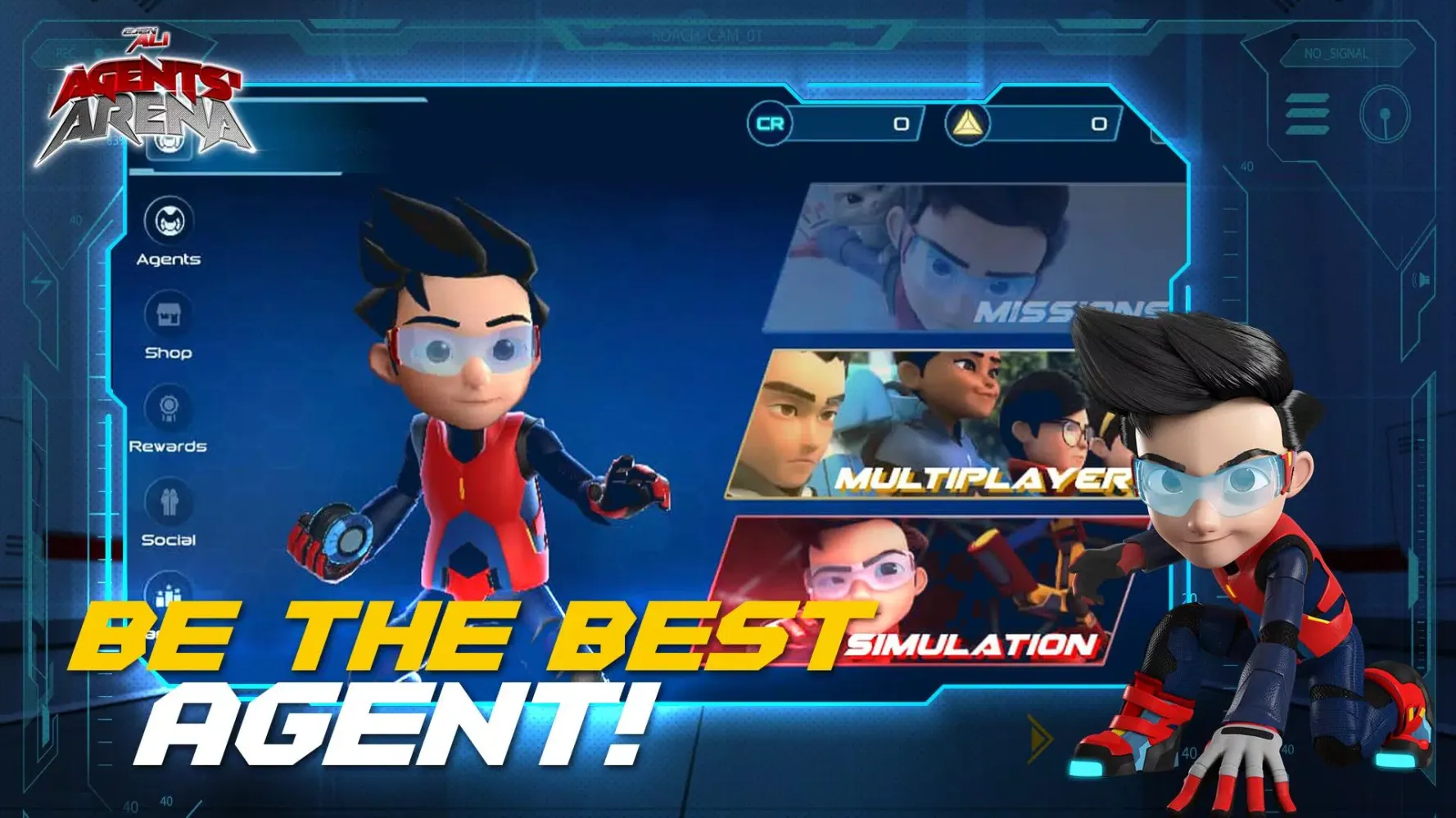 Screenshot di Ejen Ali: Agents' Arena