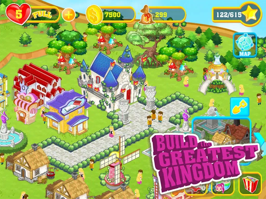 Little Wizy's Kingdom iPad  스크린샷