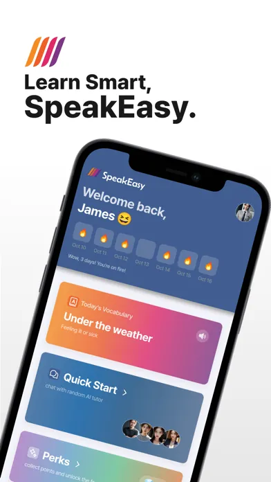 SpeakEasy:AI Speaking Practice Screenshots
