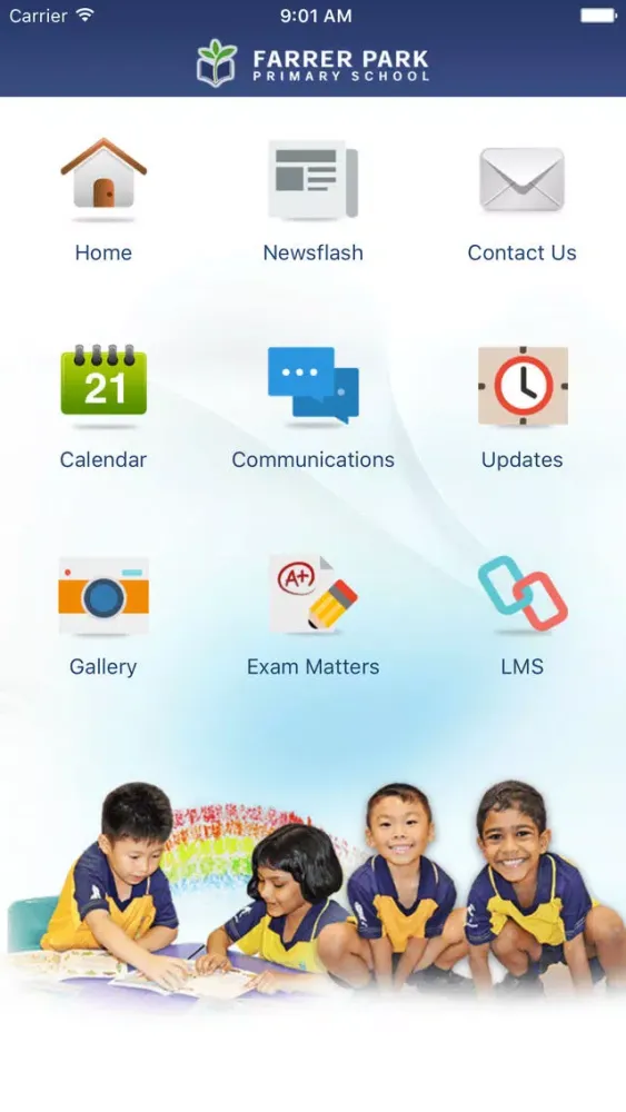 Capturas de tela do Farrer Park Primary School
