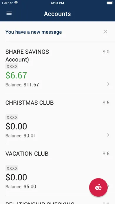 CommonWealth One FCU Screenshots