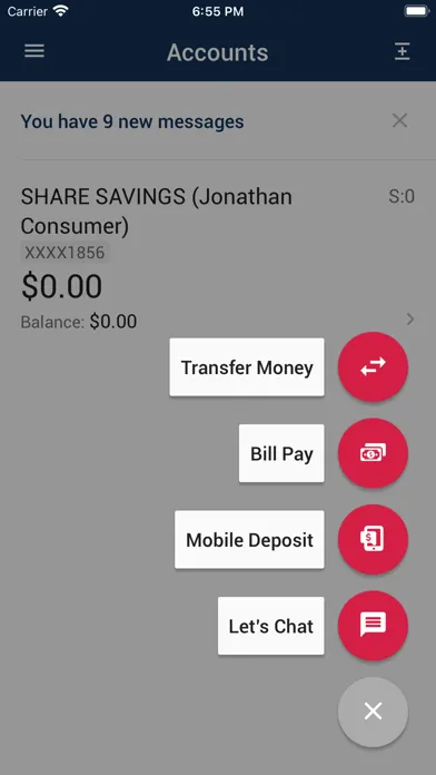CommonWealth One FCU Screenshots