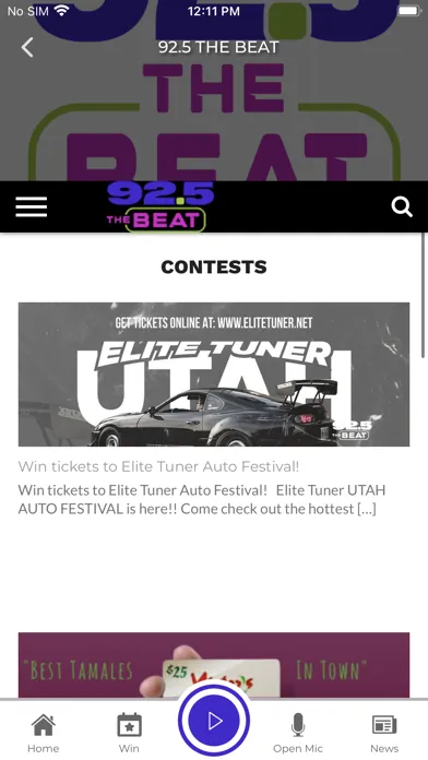 92.5 The Beat Screenshots
