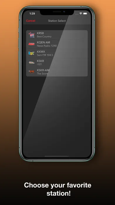 541 Radio Screenshots