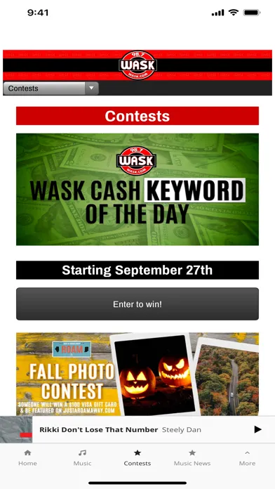 Capturas de pantalla de WASK