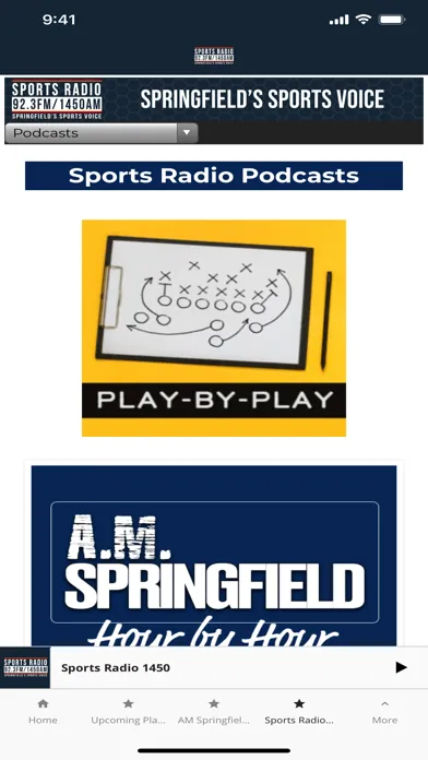 Скриншоты Sports Radio 1450/92.3