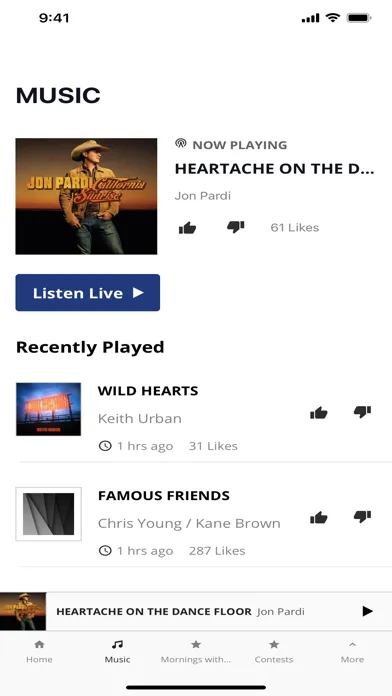 Скриншоты #1 for New Country 104.5 WFMB