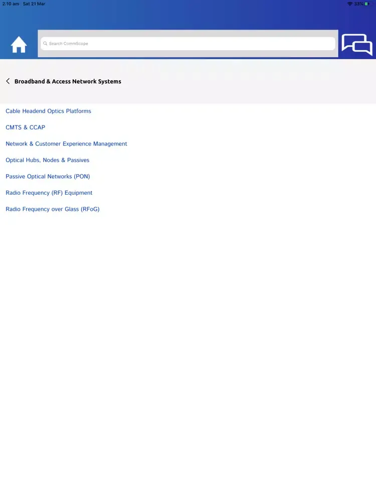 Скриншоты cCatalog by CommScope iPad 