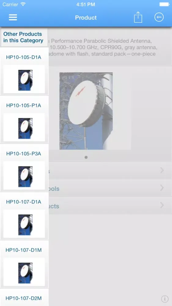 Zrzuty ekranu cCatalog for iPhone