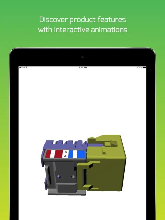 Tangkapan layar Infrastructure Academy iPad 