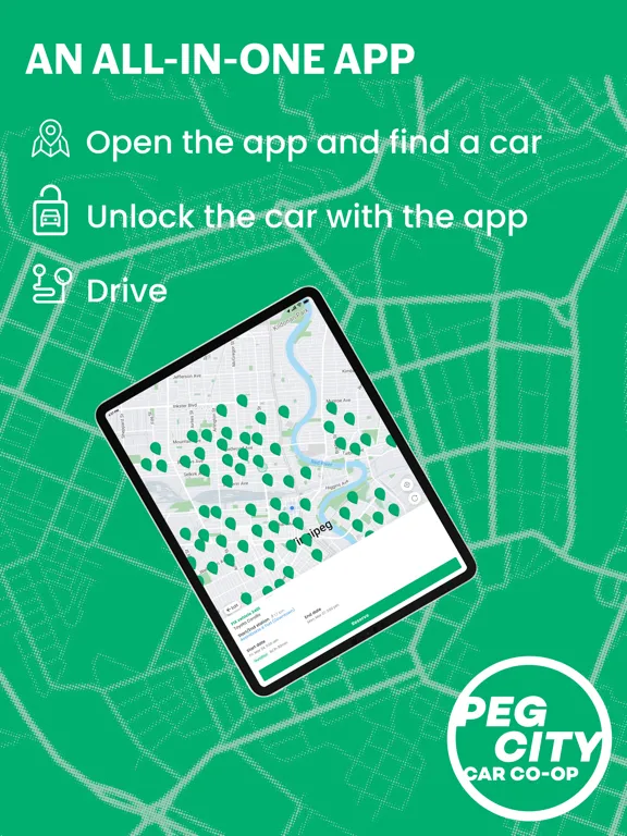 Capturas de tela do Peg City Car Co-op iPad 