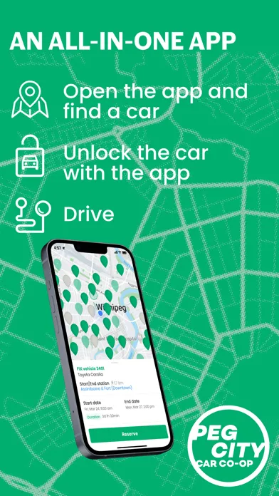 Capturas de tela do Peg City Car Co-op