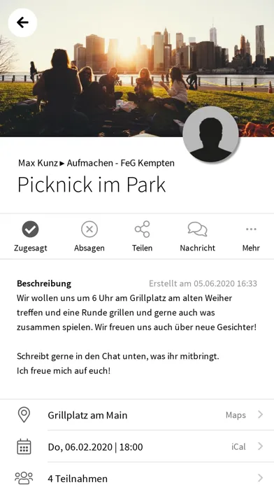 Screenshot di Aufmachen - FeG Kempten