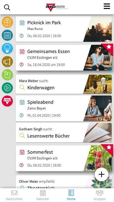 Tangkapan skrin CVJM Esslingen e.V.