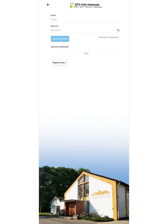 Zrzuty ekranu EFG Köln-Holweide iPad 