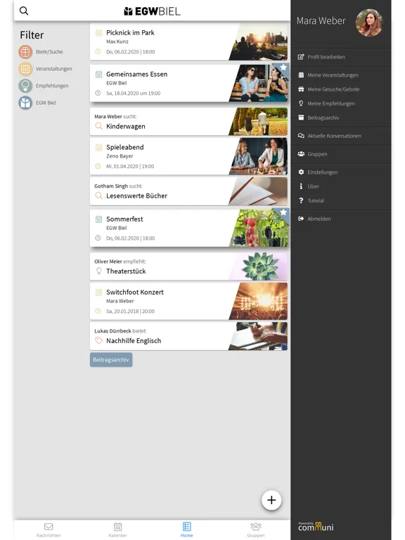 EGW Biel iPad  স্ক্রিনশট