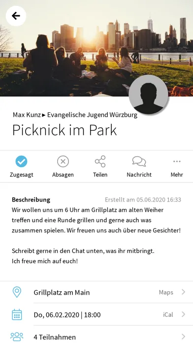 Скриншоты Evangelische Jugend Würzburg
