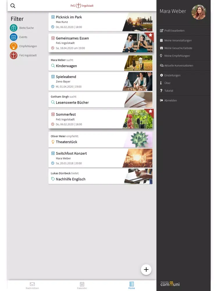 FeG Ingolstadt iPad  स्क्रीनशॉट
