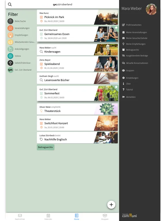 GvC Züri Oberland iPad  স্ক্রিনশট