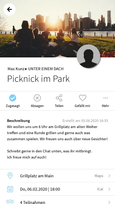Zrzuty ekranu UNTER EINEM DACH