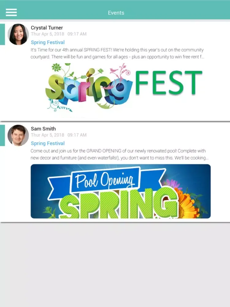 Capturas de tela do Taft Management Group iPad 