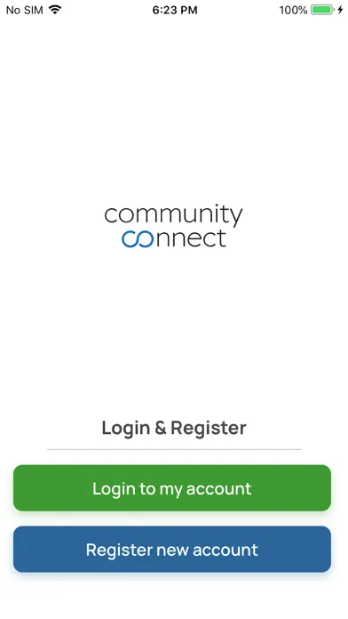 ภาพหน้าจอของ community connect solutions
