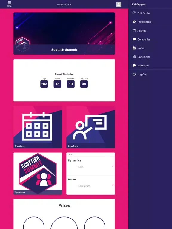 Scottish Summit 2021 iPad  سکرین شاٹس