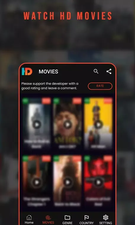 Watch HD Movies Screenshots