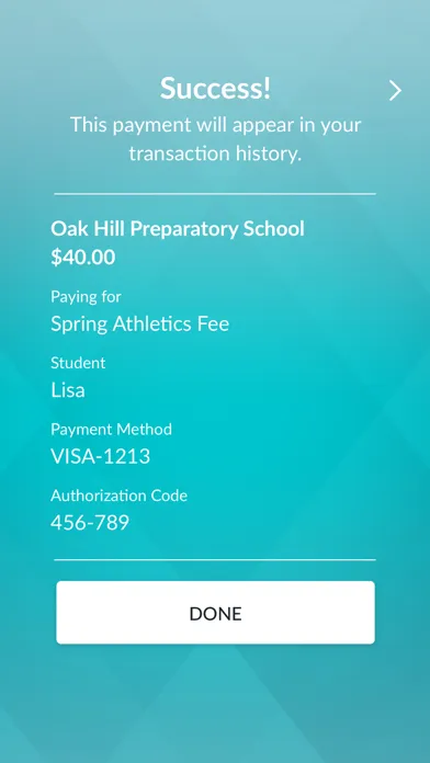 Скриншоты MySchoolWallet