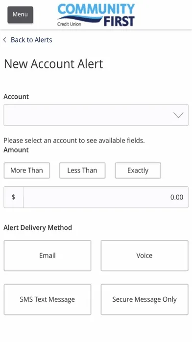 Community First CU of Florida Screenshots